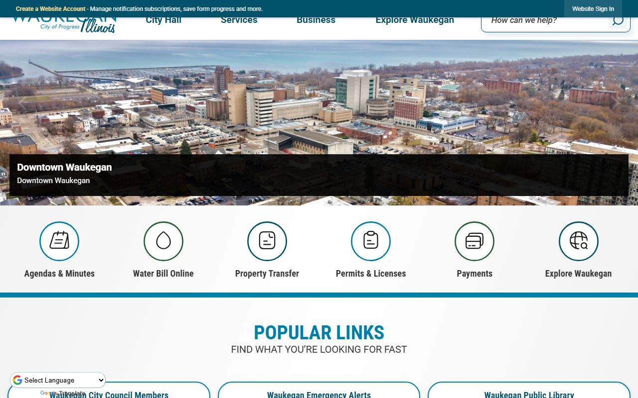Waukegan city portal for bench warrant search resources