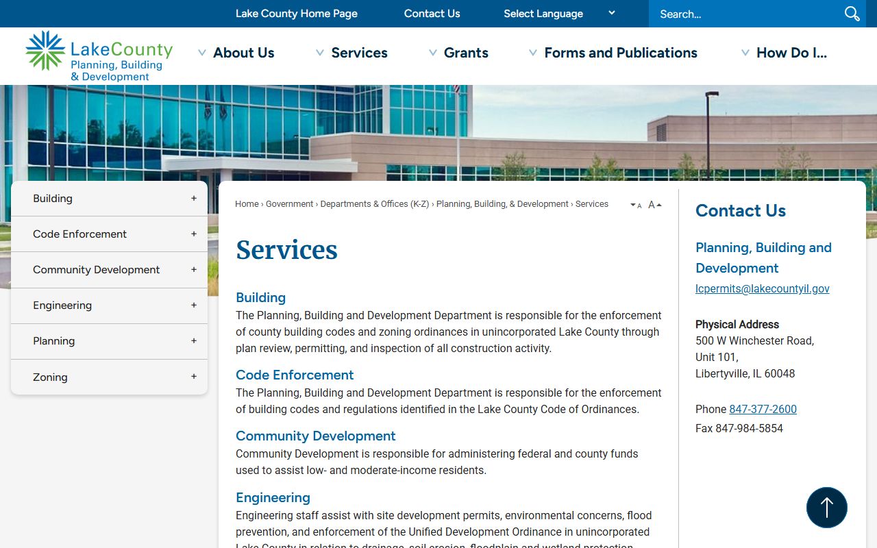 Lake County Circuit Clerk website for bench warrant records