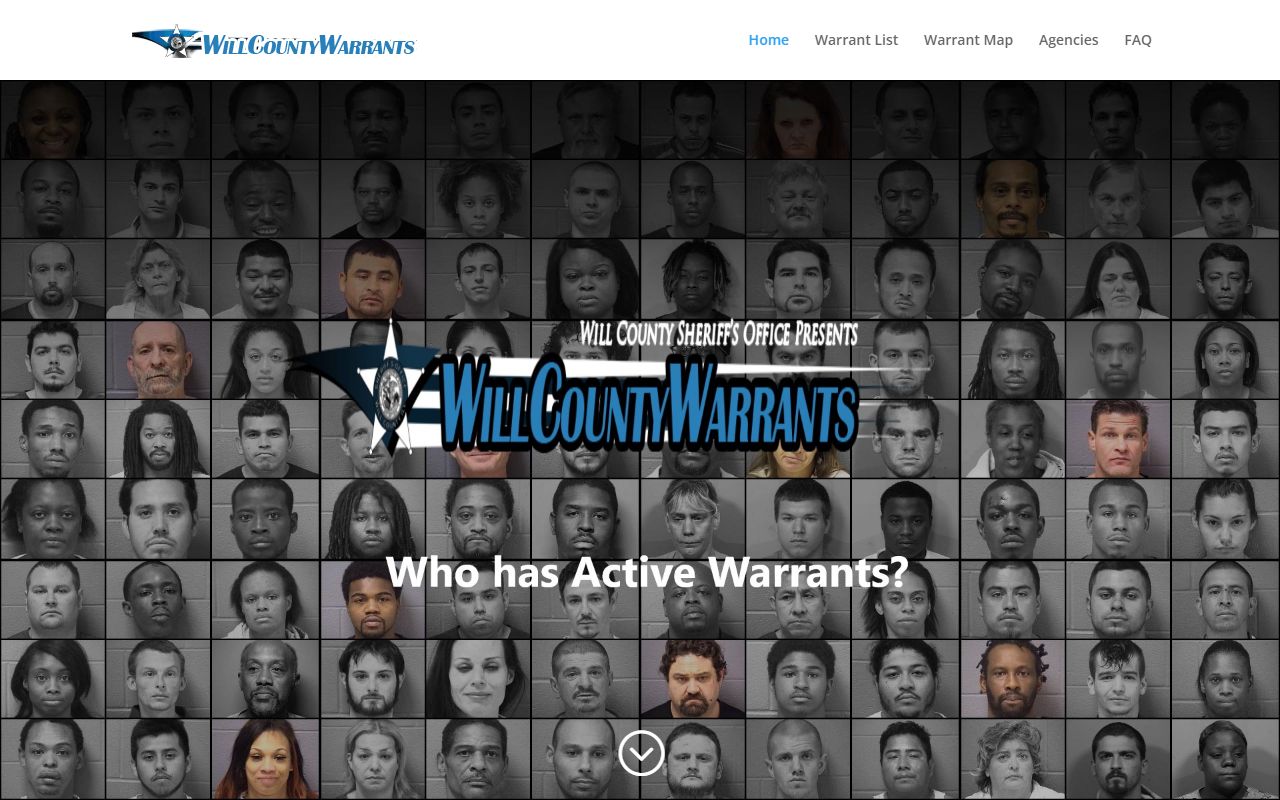 Will County warrant search tool for bench warrants